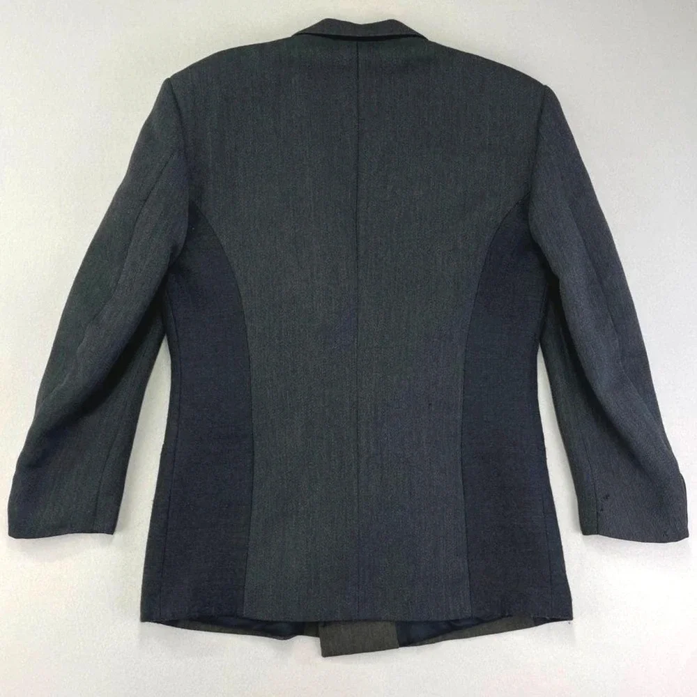 Marithe Francois Girbaud Blazer Mens 42? Wool‎ Momentodue Double Breasted Jacket